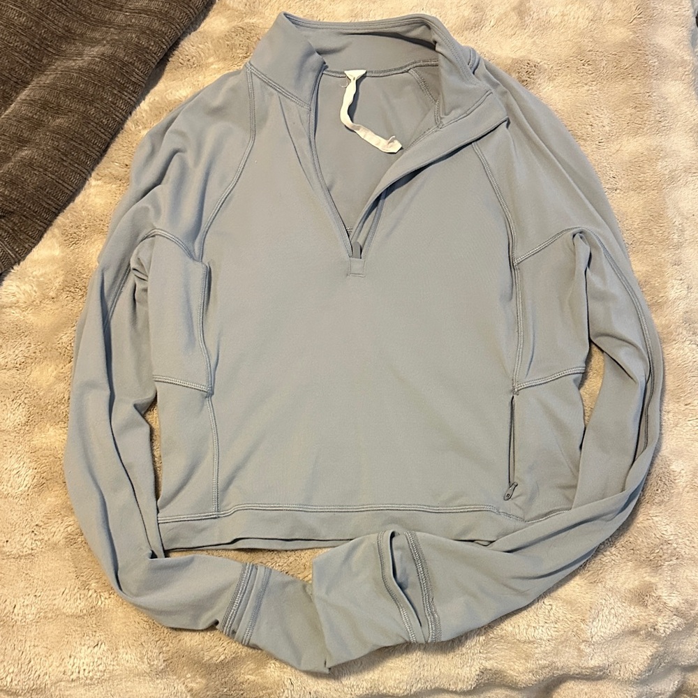 Gray Lululemon Quarter Zip